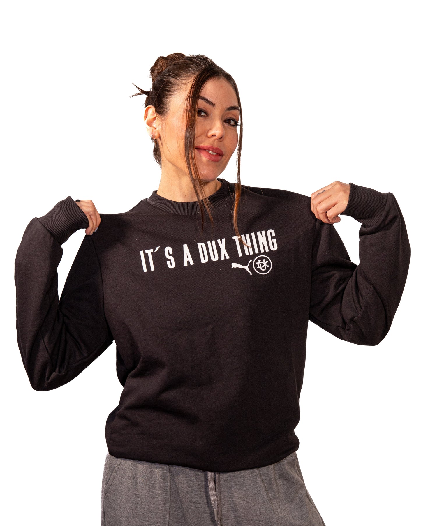 Sudadera negra "It´s a DUX thing"