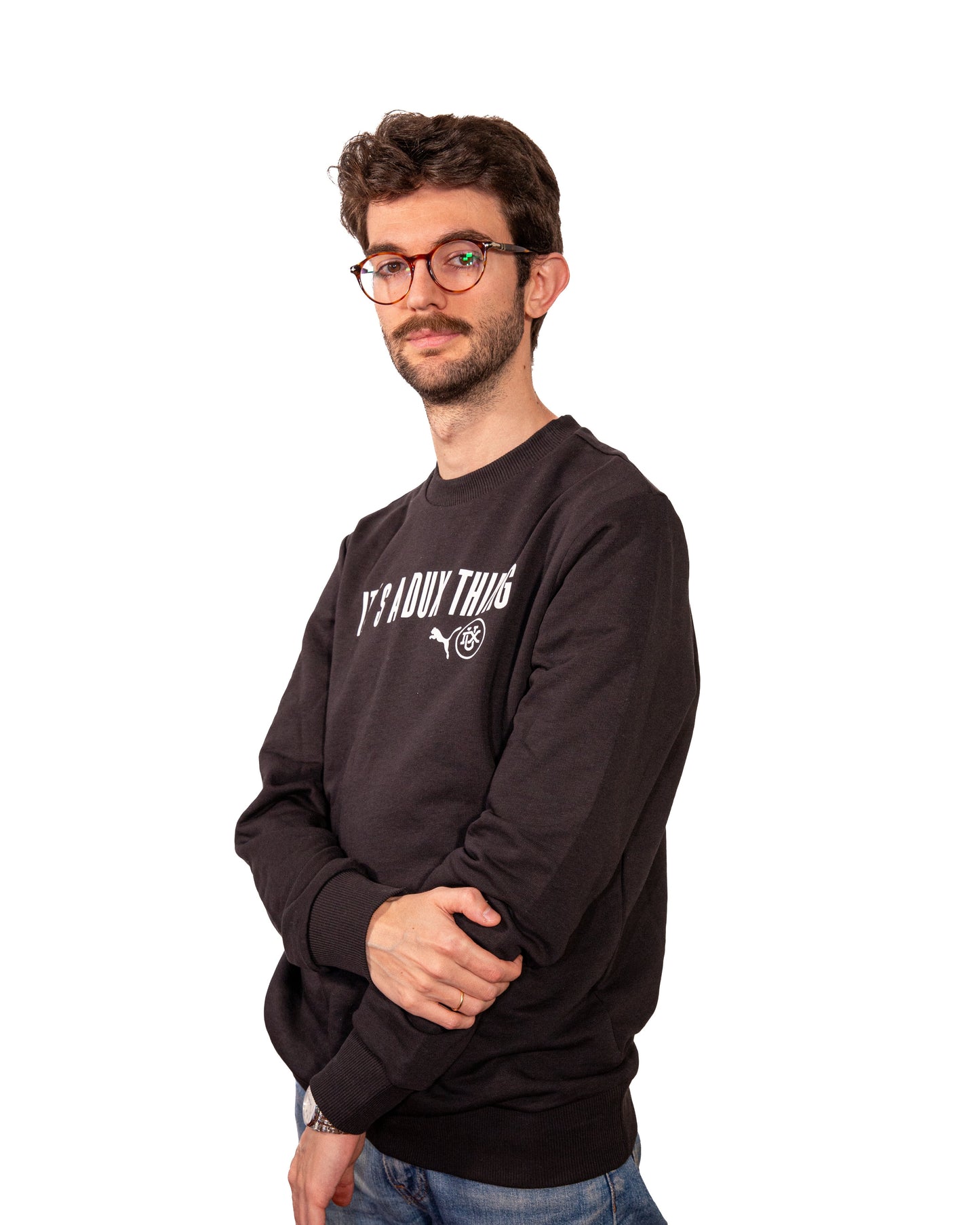 Sudadera negra "It´s a DUX thing"