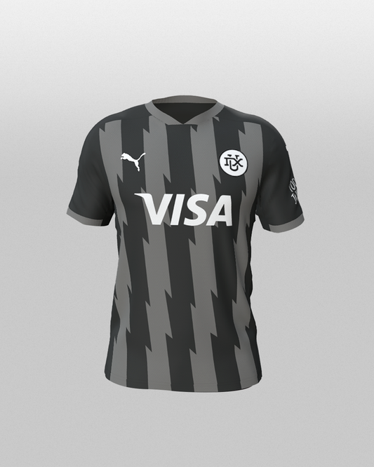 Camiseta Hombre 2ª Equipación Negra 25/26