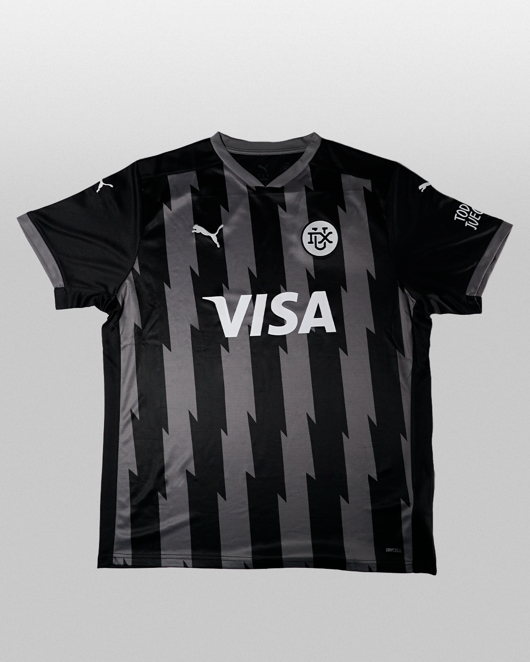 Camiseta Hombre 2ª Equipación Negra 25/26
