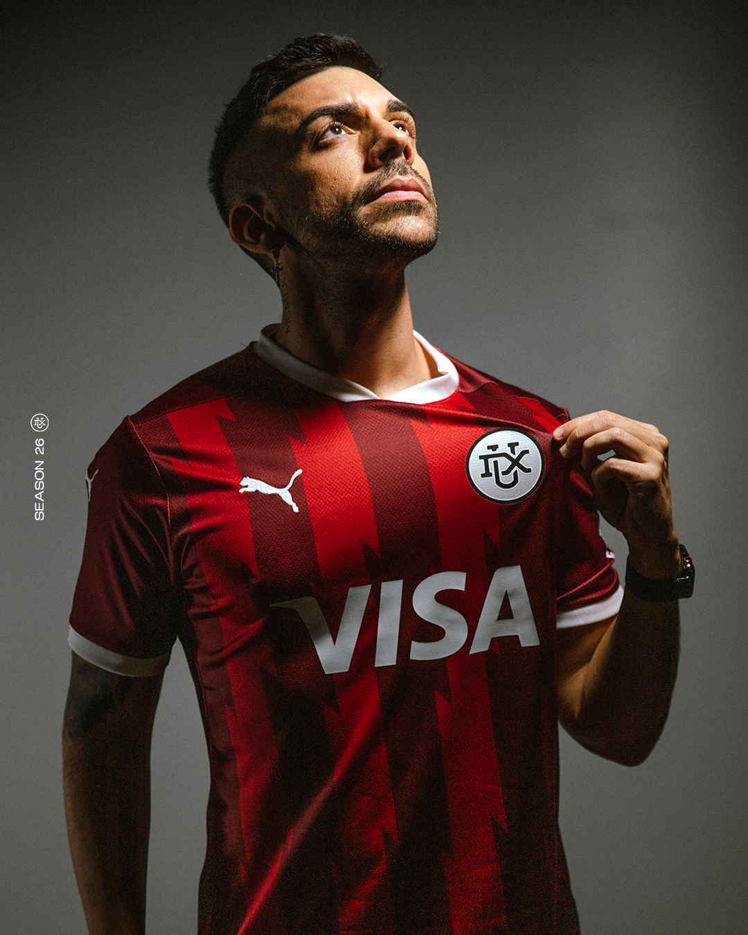 Camiseta Hombre 3ª Equipación Roja 25/26