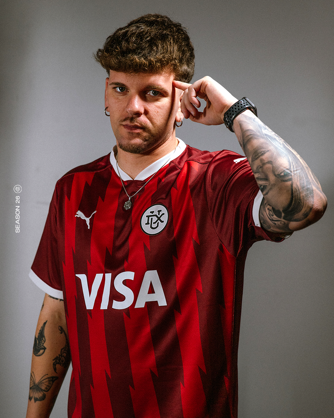 Camiseta Hombre 3ª Equipación Roja 25/26