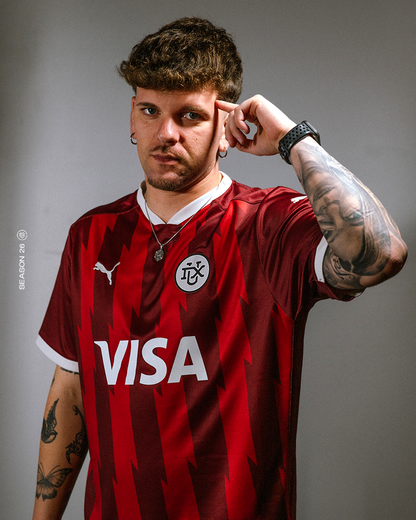 Camiseta Hombre 3ª Equipación Roja 25/26