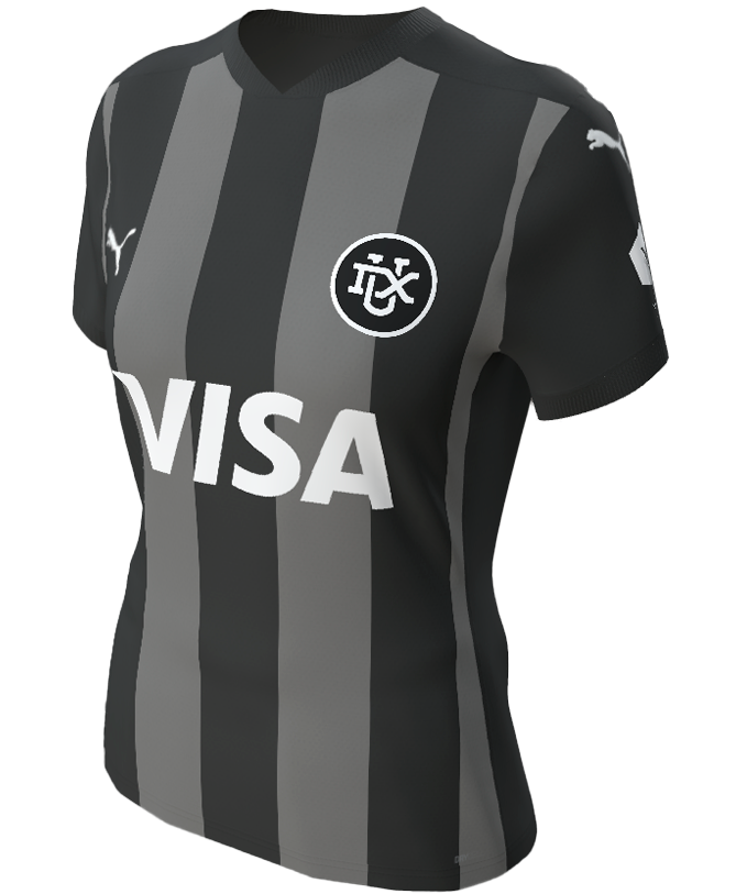 Camiseta Mujer 2ª Equipación Negra 24/25